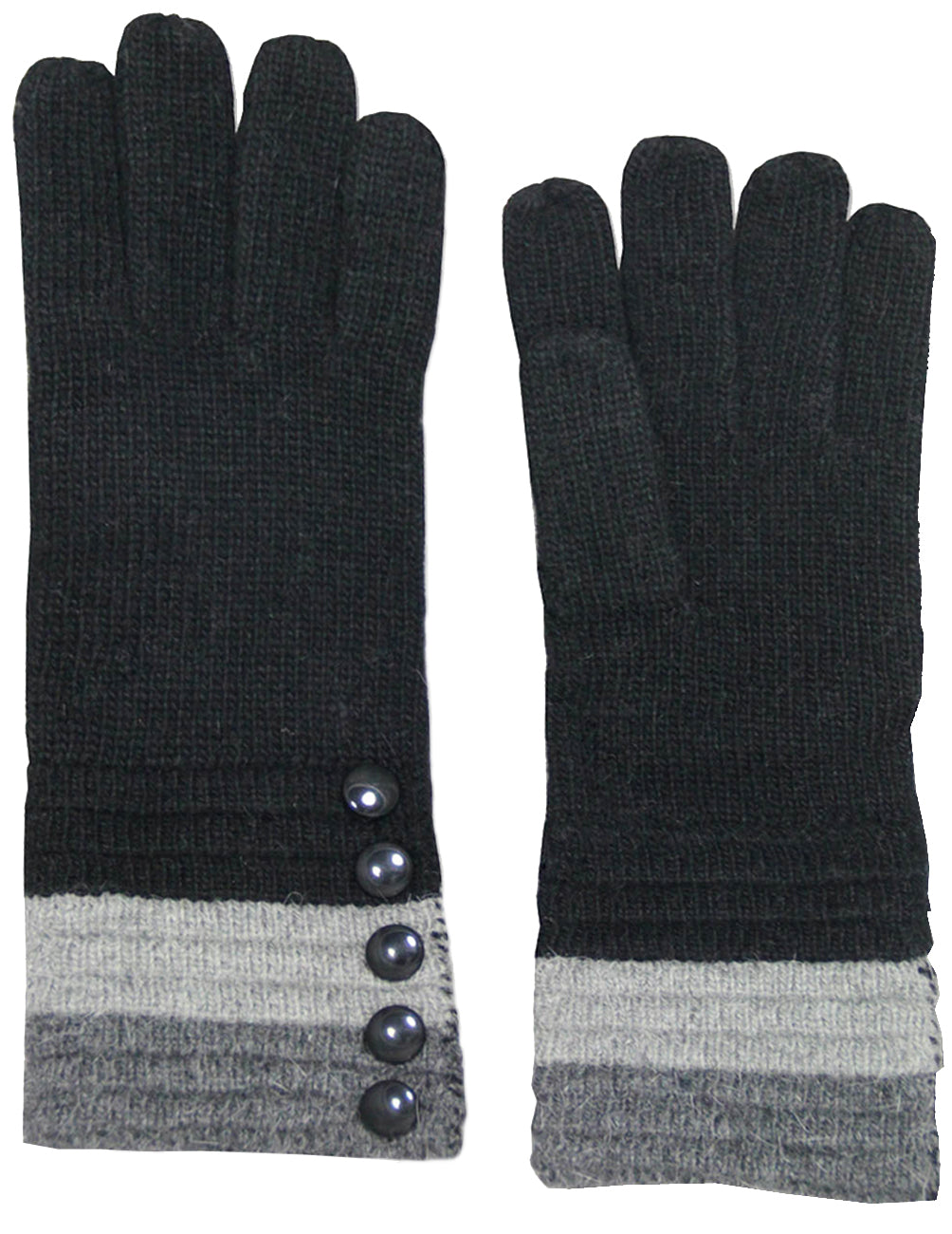 Wool-blend gloves