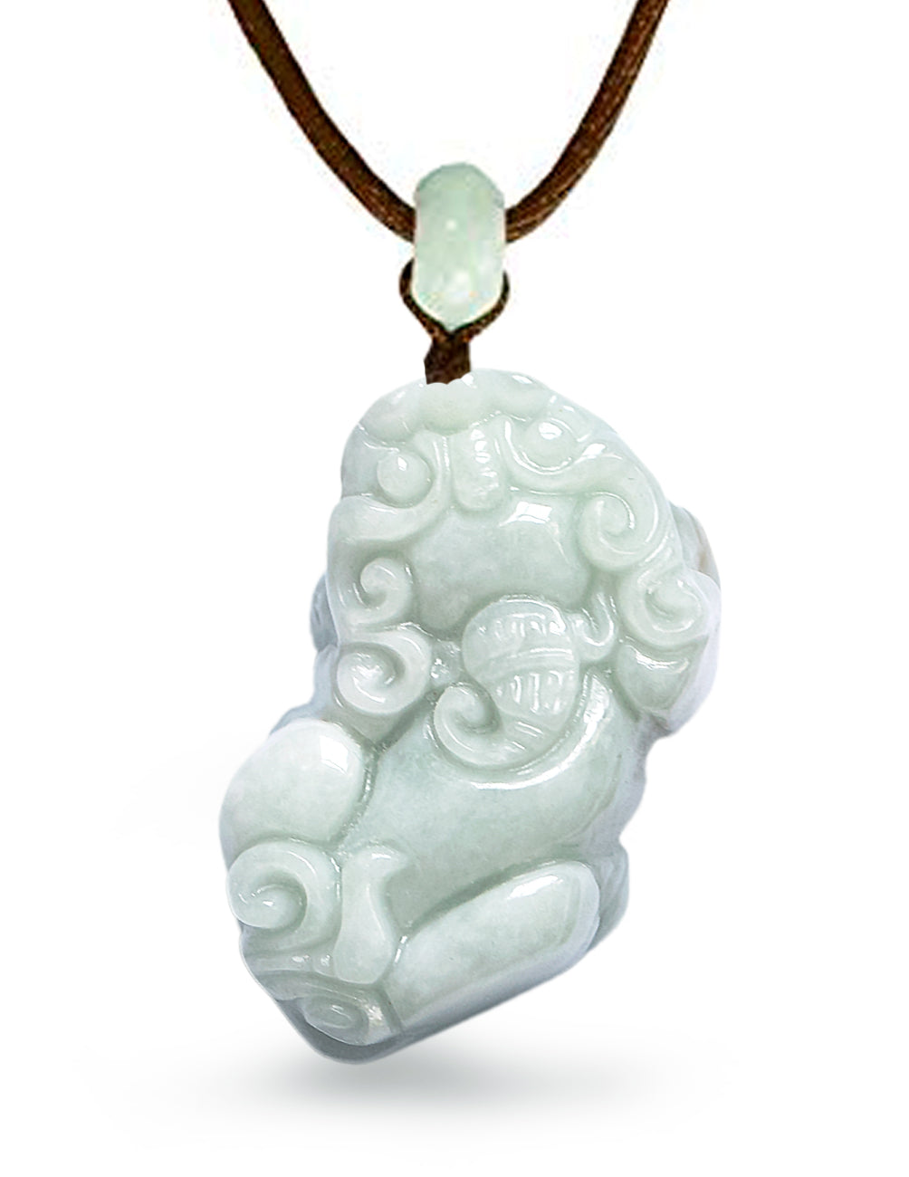 Pi Xiu Jade Necklace | Genuine Jadeite Jade Pendant Necklace | Dahlia
