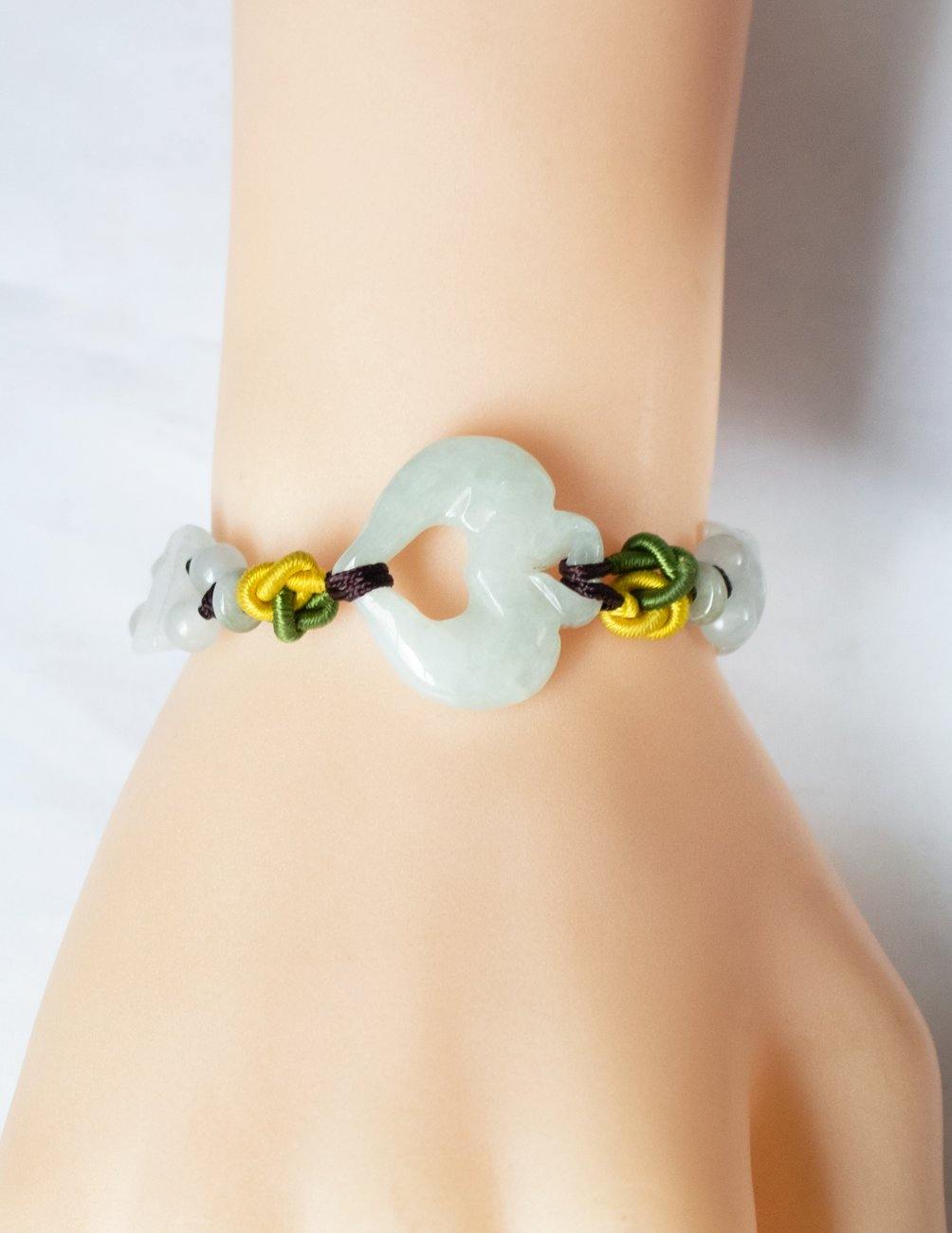 Certified jade clearance bracelet