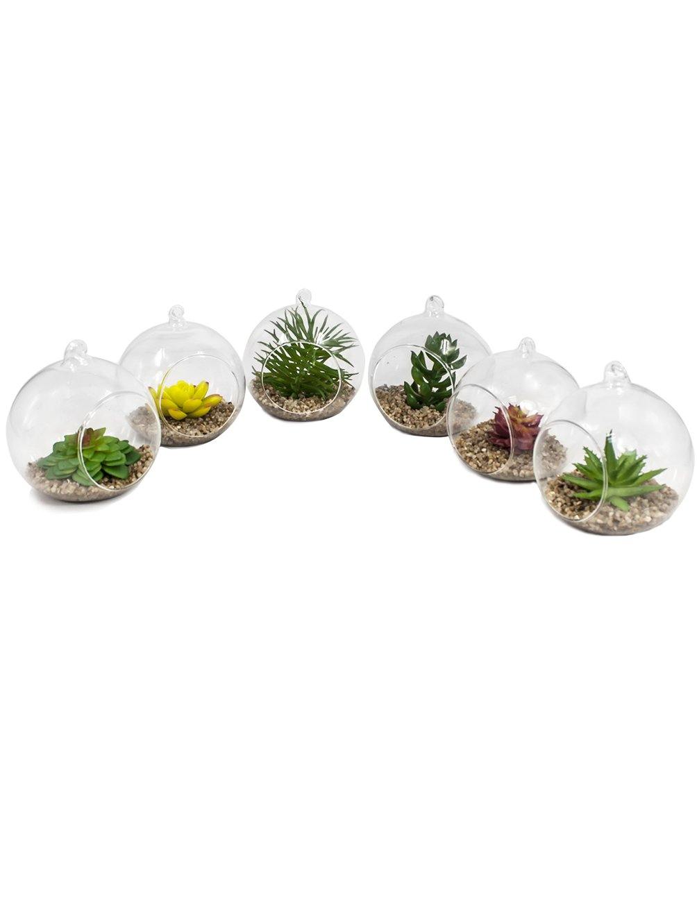 Mini Glass Flower Pot