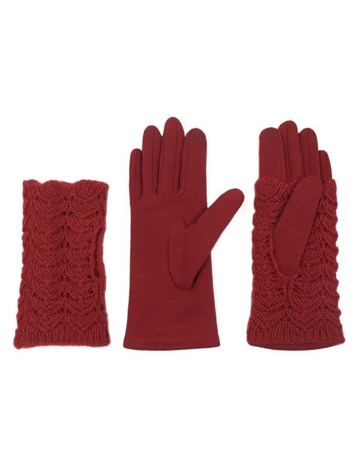 2 in 1 Hand Warmer Lined Touchscreen Gloves