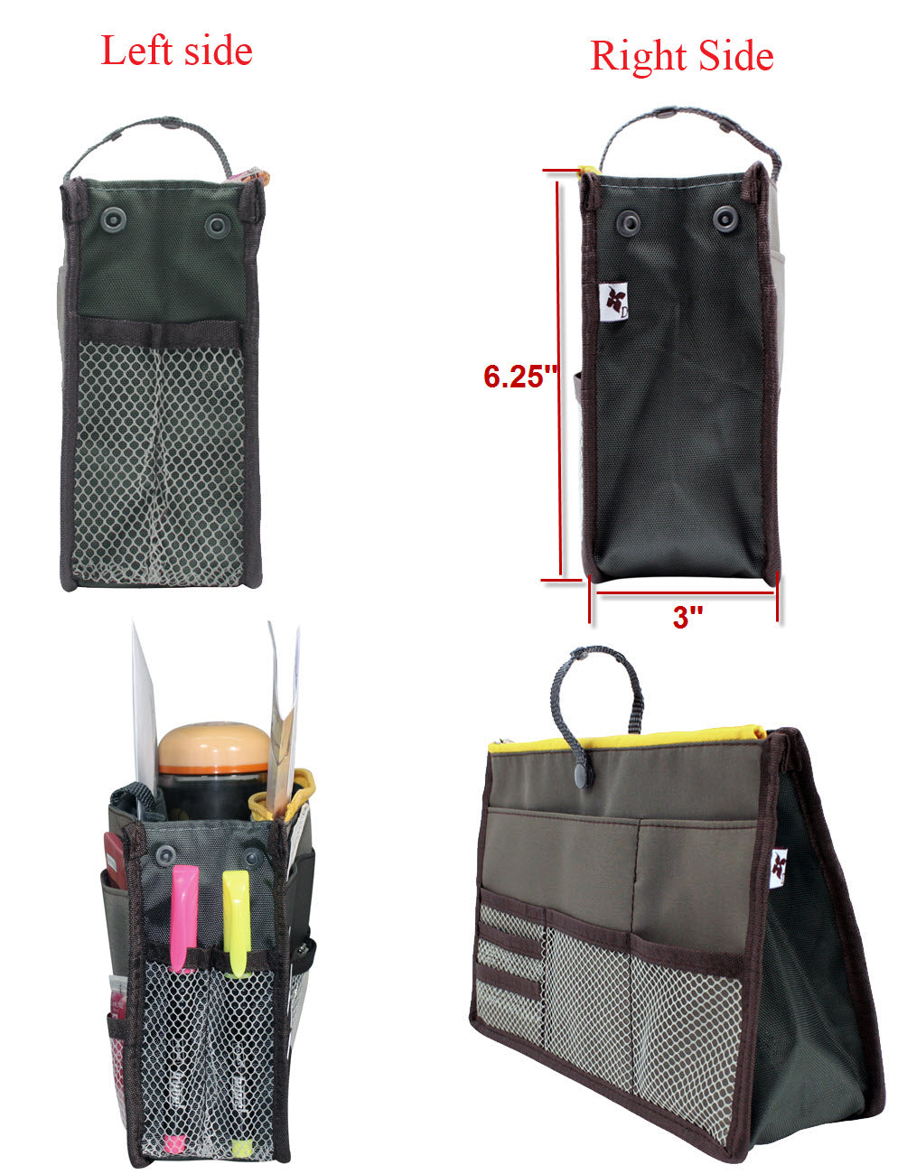 Handbag tidy online insert