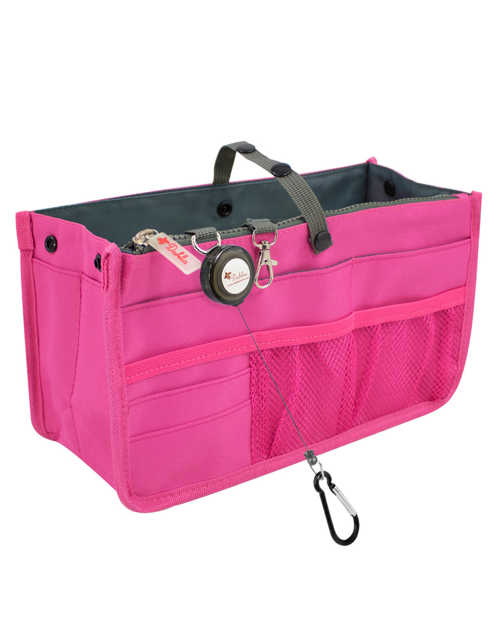 Dahlia Patented Handbag Purse Organizer Insert - Sturdy Flexible