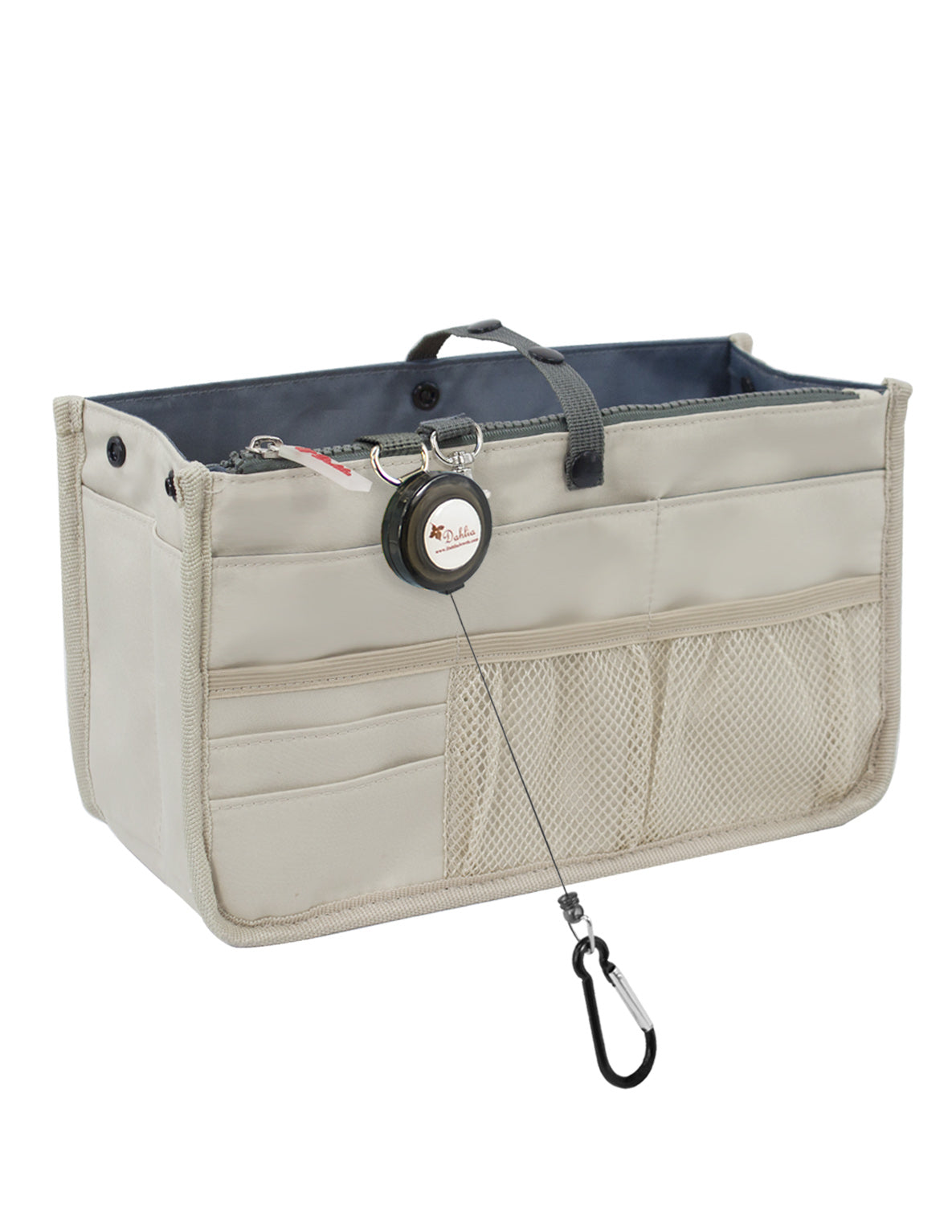 Handbag Purse Organizer Insert  Patented, Sturdy and Flexible Design –  Dahlia