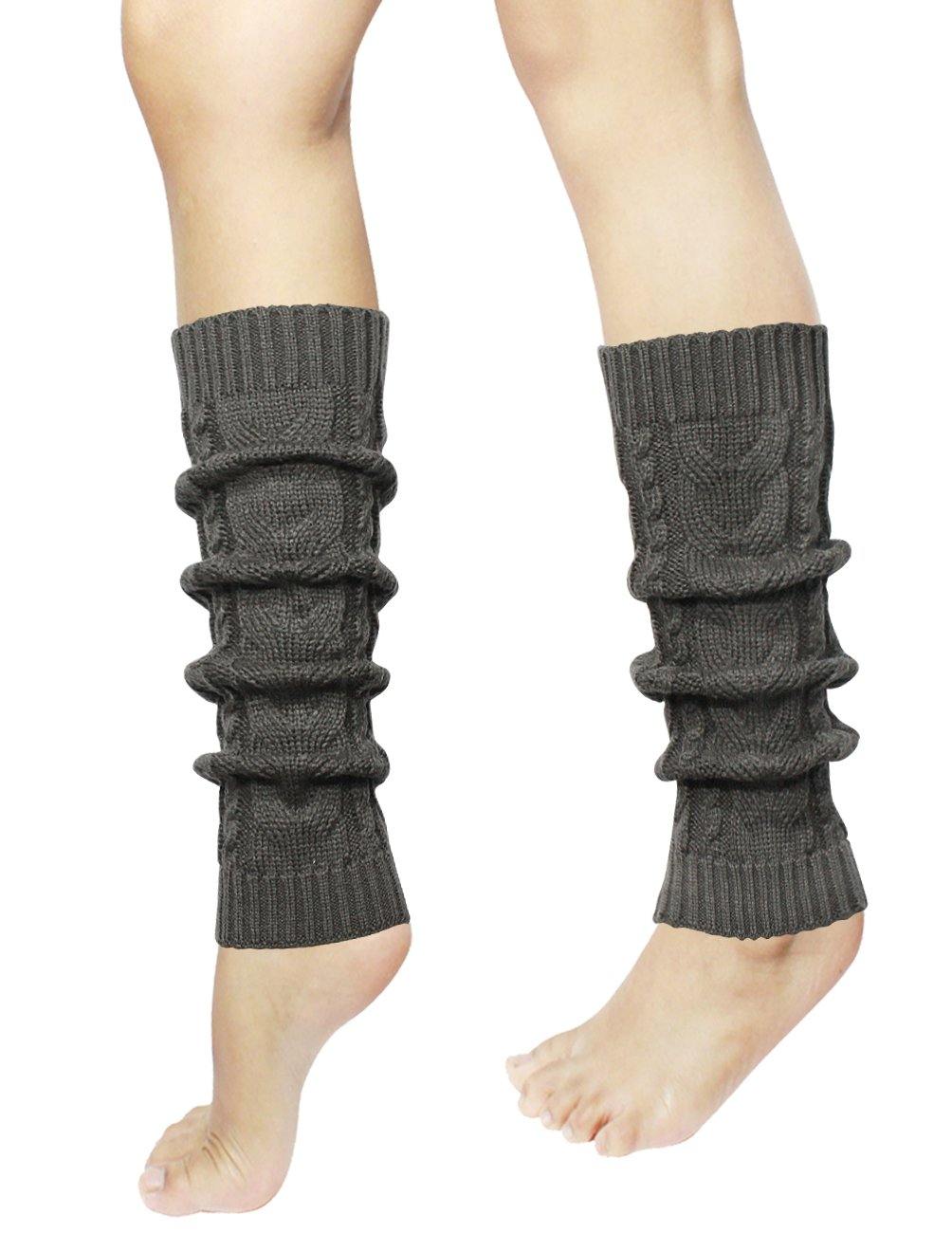 Dahlia Cable Knit Leg Warmers