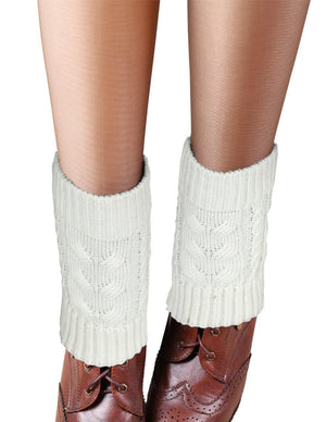 Cable Knit Boot Cuff